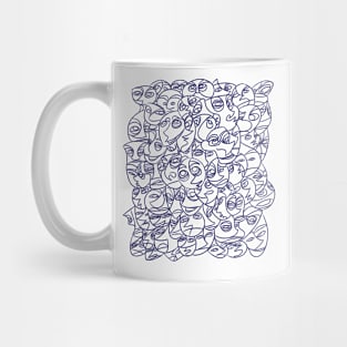 In a Crowd Mug